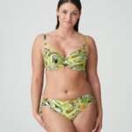 JAGUARAU Lime swirl bikini rioslip (enkel te koop in setje)