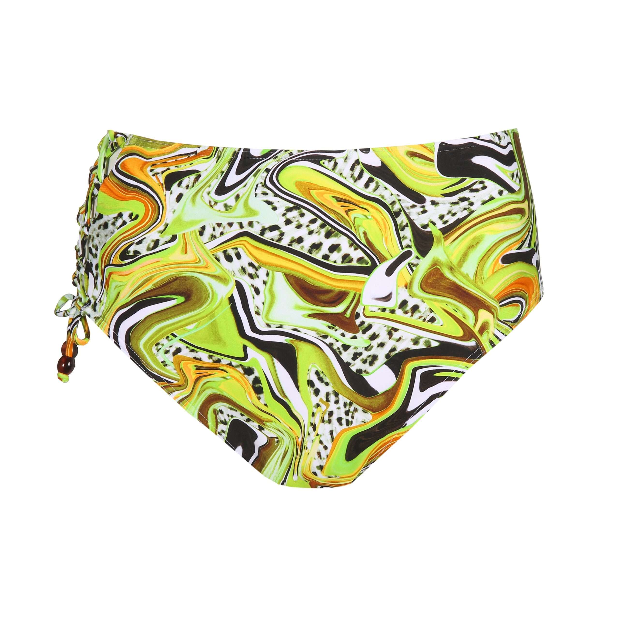 JAGUARAU Lime swirl bikini tailleslip (enkel te koop in setje) JAGUARAU Lime swirl bikini tailleslip (enkel te koop in setje)