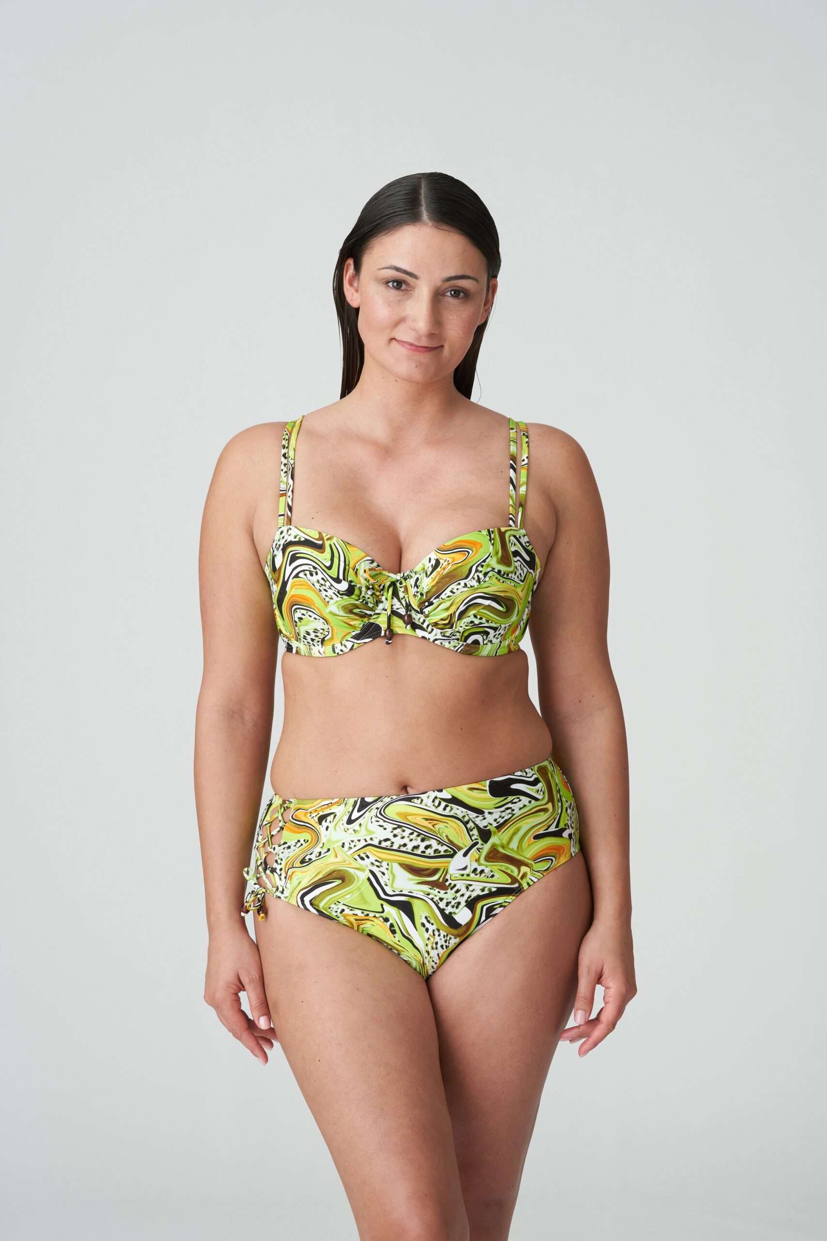 JAGUARAU Lime swirl bikini tailleslip (enkel te koop in setje) JAGUARAU Lime swirl bikini tailleslip (enkel te koop in setje)