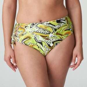 JAGUARAU Lime swirl bikini tailleslip (enkel te koop in setje)