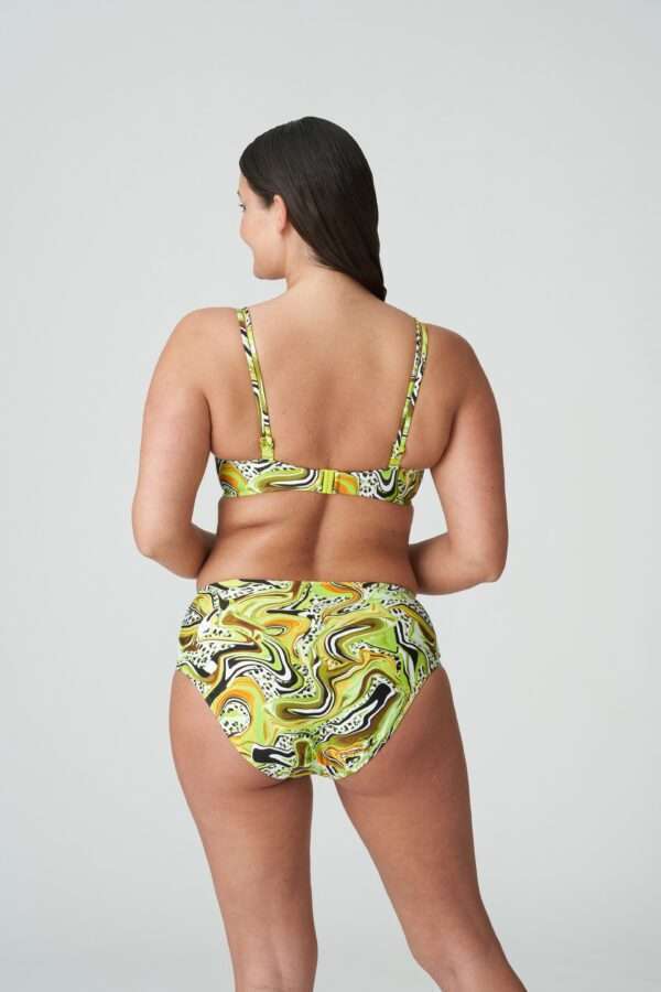JAGUARAU Lime swirl bikini tailleslip (enkel te koop in setje)