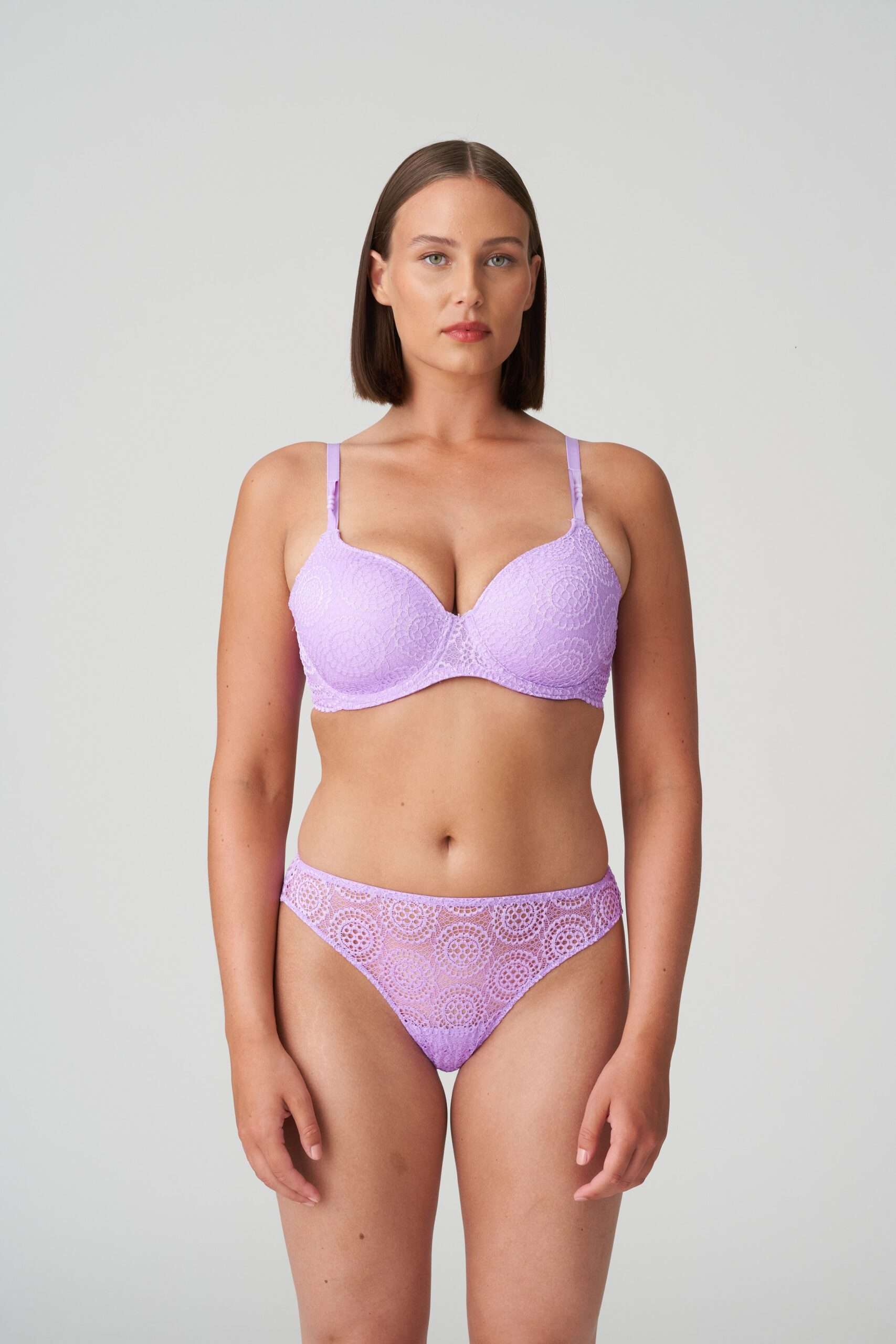 PETIT PARIS Lavender Cream voorgevormde bh - hartvorm