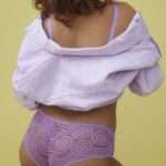 PETIT PARIS Lavender Cream hotpants