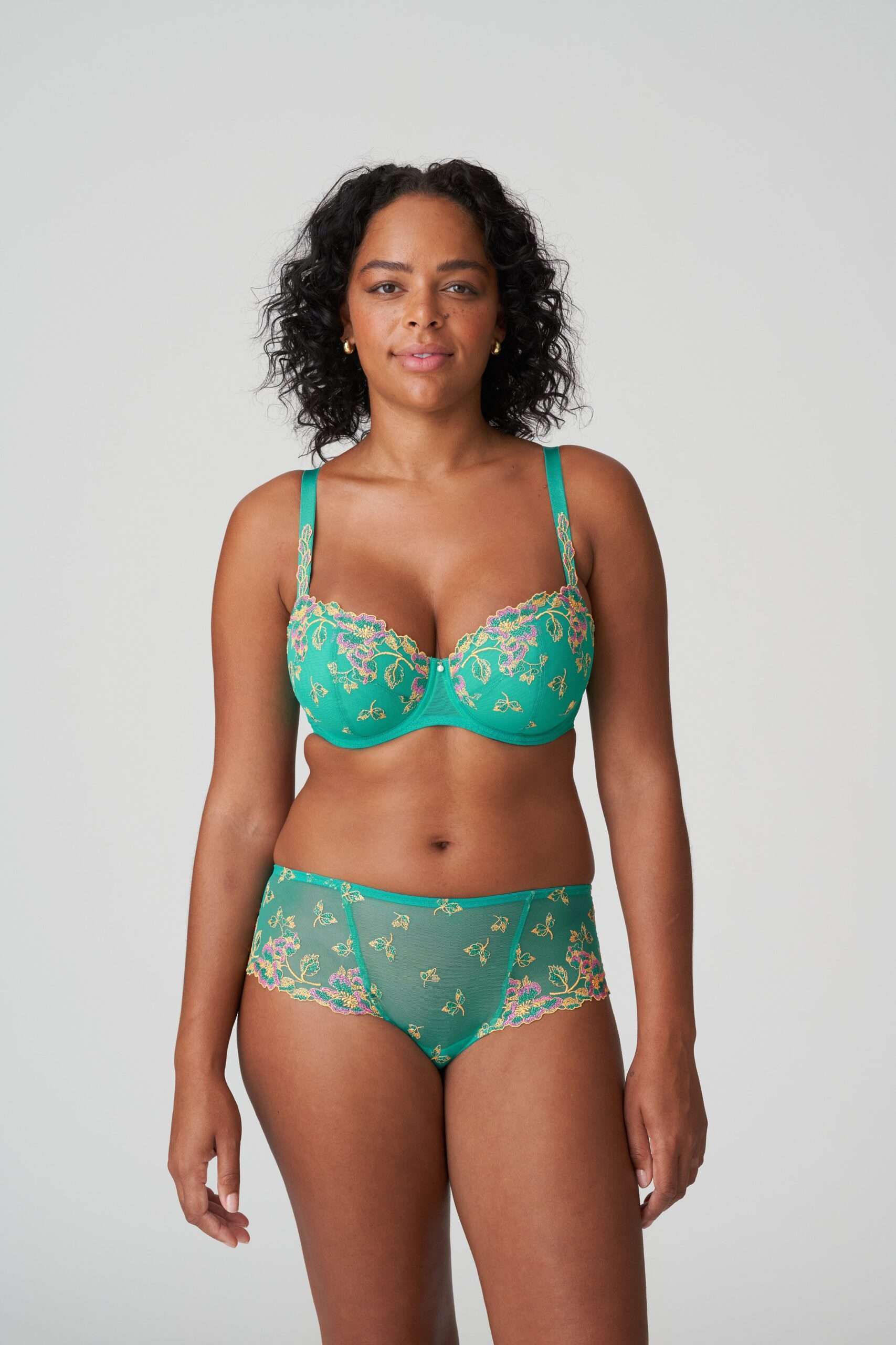LENCA Sunny Teal voorgevormde balconette bh