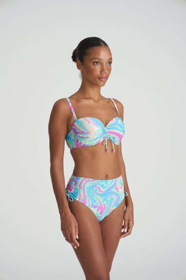 ARUBANI Ocean Swirl voorgevormde bikini strapless (enkel te koop als setje)