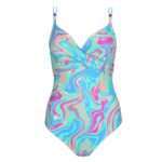 ARUBANI Ocean Swirl voorgevormd plunge badpak