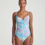 ARUBANI Ocean Swirl voorgevormd plunge badpak