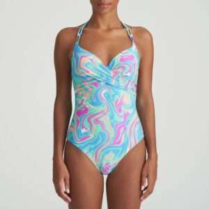 ARUBANI Ocean Swirl voorgevormd plunge badpak