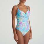 ARUBANI Ocean Swirl voorgevormd plunge badpak