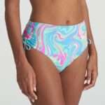 ARUBANI Ocean Swirl bikini tailleslip met koordjes (enkel te koop als setje)