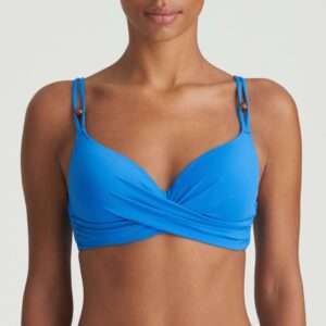 FLIDAIS mistral blauw voorgevormde plunge bikinitop (enkel te koop als setje)