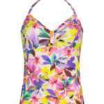 Cyell 155A - Fluid Flowers wired tankini top (enkel te koop in setje)