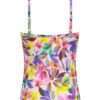 Cyell 155A - Fluid Flowers wired tankini top (enkel te koop in setje)
