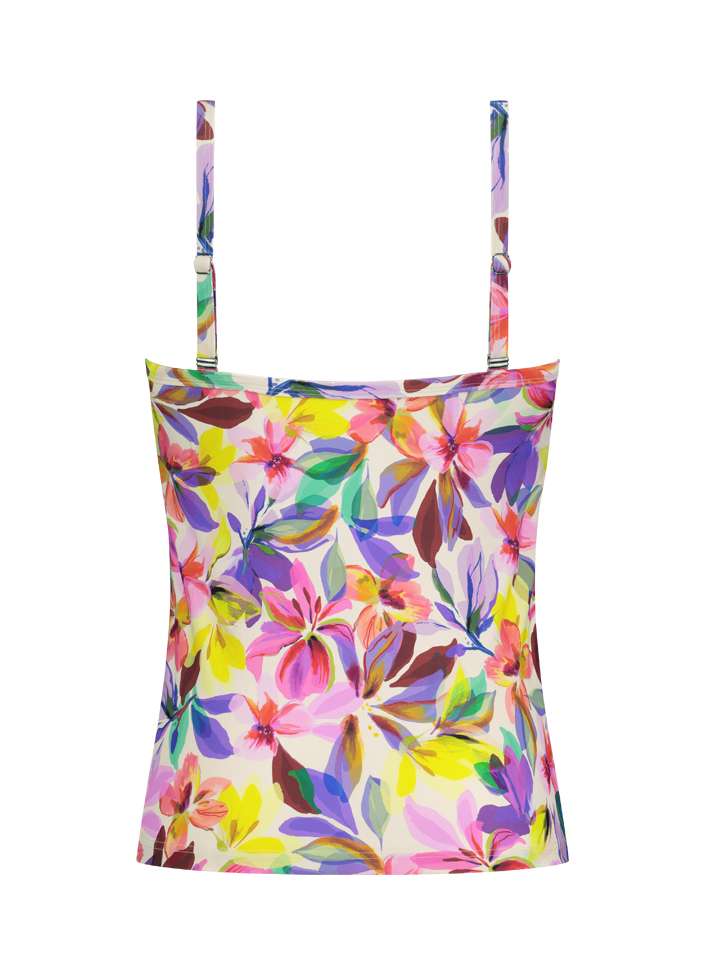 Cyell 155A - Fluid Flowers wired tankini top (enkel te koop in setje)