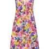 Cyell 524A - Fluid Flowers dress