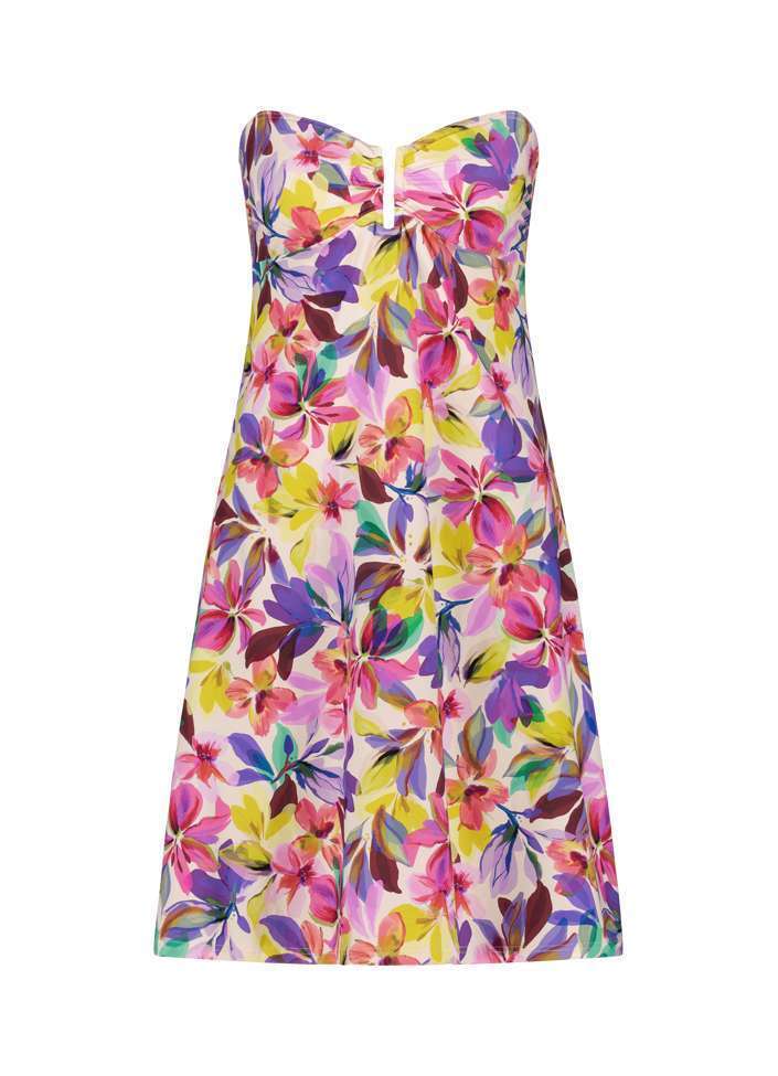 Cyell 524A - Fluid Flowers dress