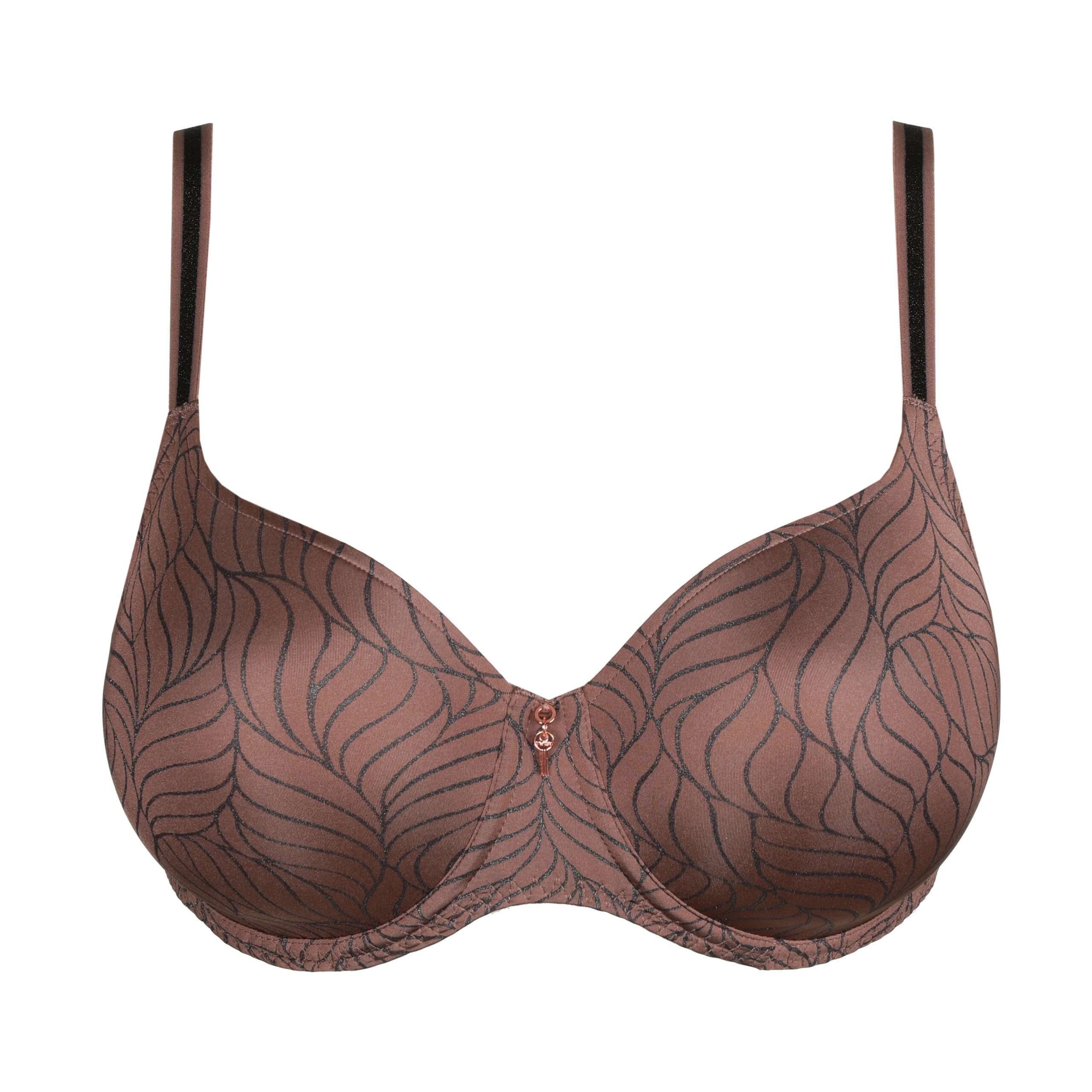 AJUSCO Caribe Taupe voorgevormde bh - hartvorm AJUSCO Caribe Taupe voorgevormde bh - hartvorm