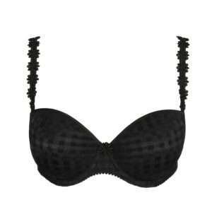 AVERO zwart mousse bh - strapless