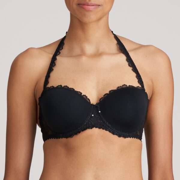 JANE zwart mousse bh - strapless