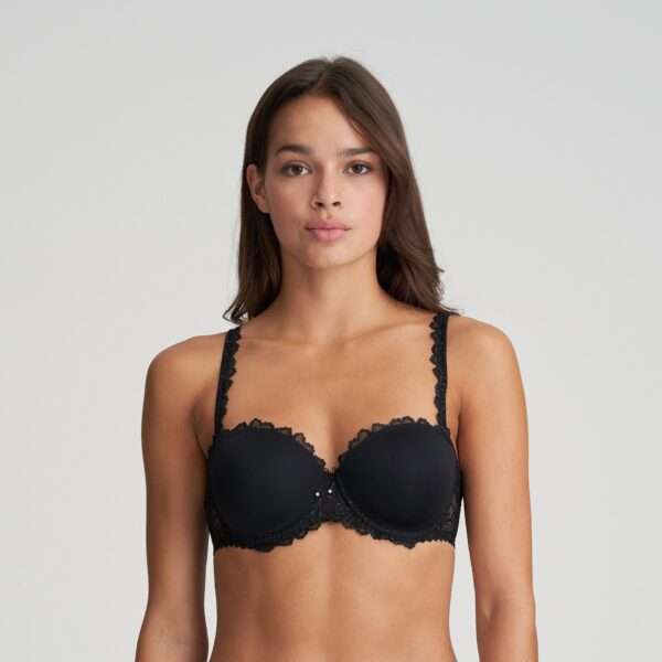 JANE zwart mousse bh - strapless