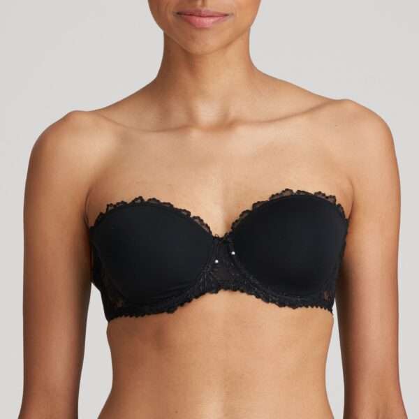 JANE zwart mousse bh - strapless