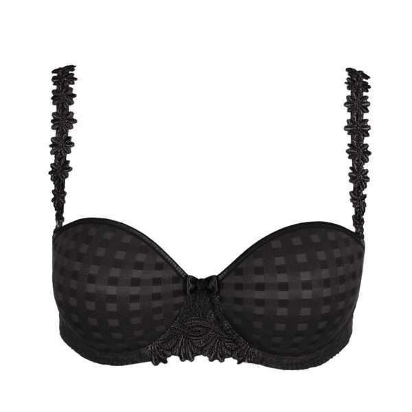 AVERO zwart mousse bh - strapless