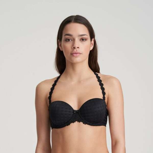 AVERO zwart mousse bh - strapless