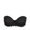 AVERO zwart mousse bh - strapless