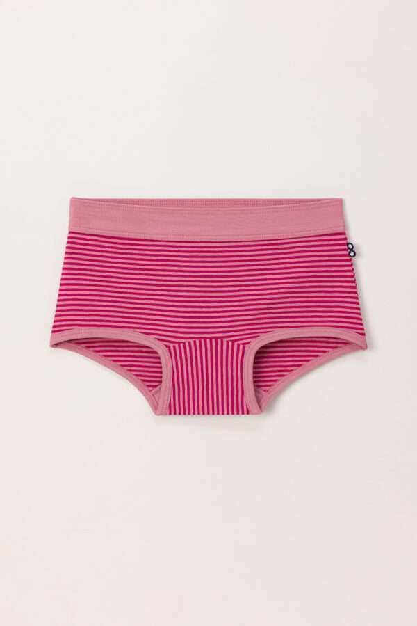 Woody Meisjes Boxer, set roze + streep