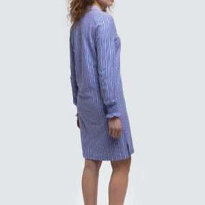 Lords x Lilies Slaapkleedje, roos-blauwe strepen