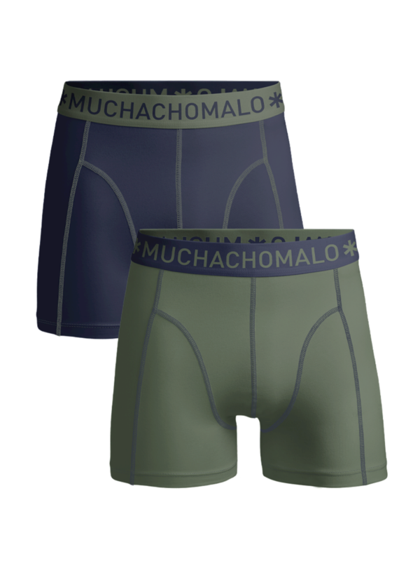 Muchachomalo MEN 2-PACK SHORT SOLID/SOLID