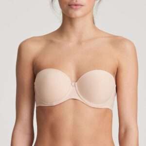 TOM caffé latte mousse bh - strapless