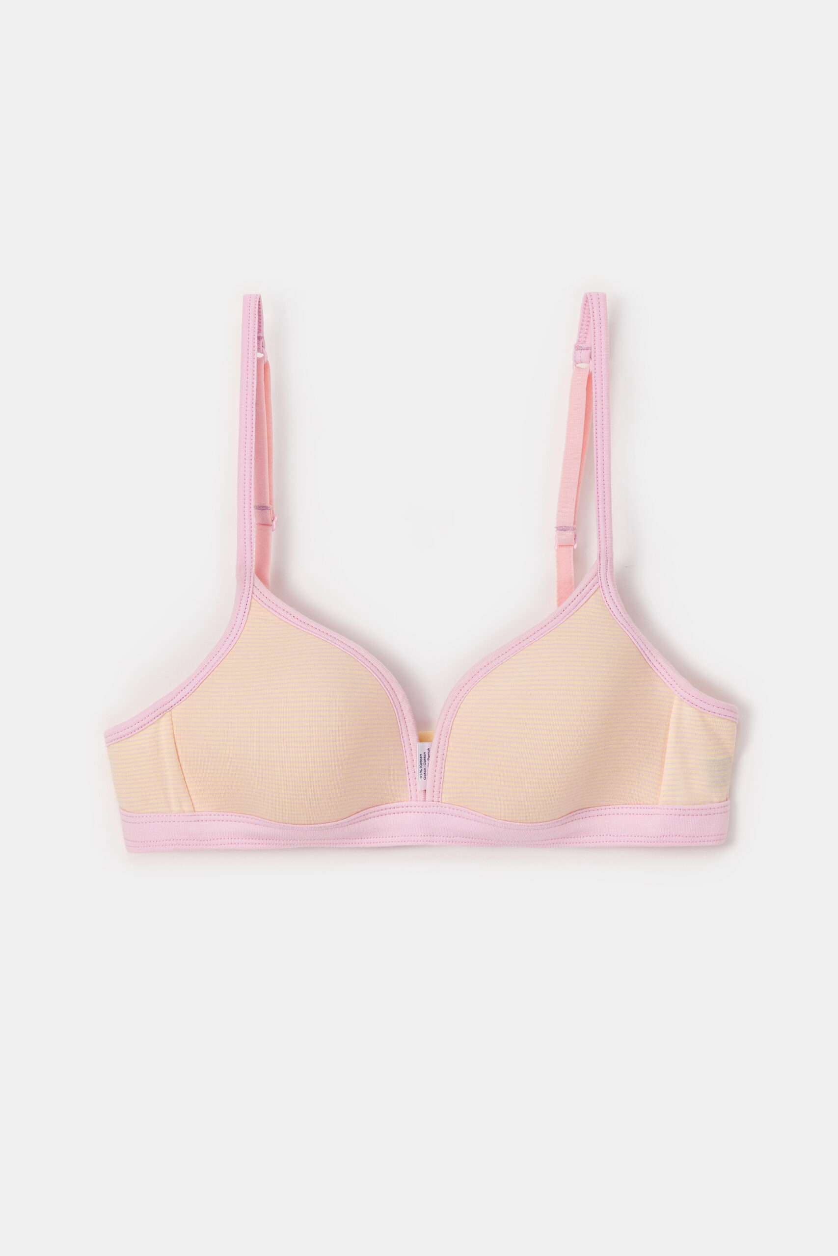 Woody BH, geel-roze streep