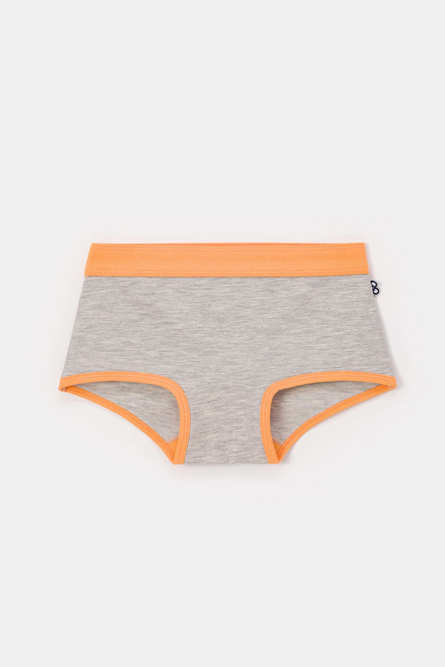 Woody Meisjes, set grijs melange + streep