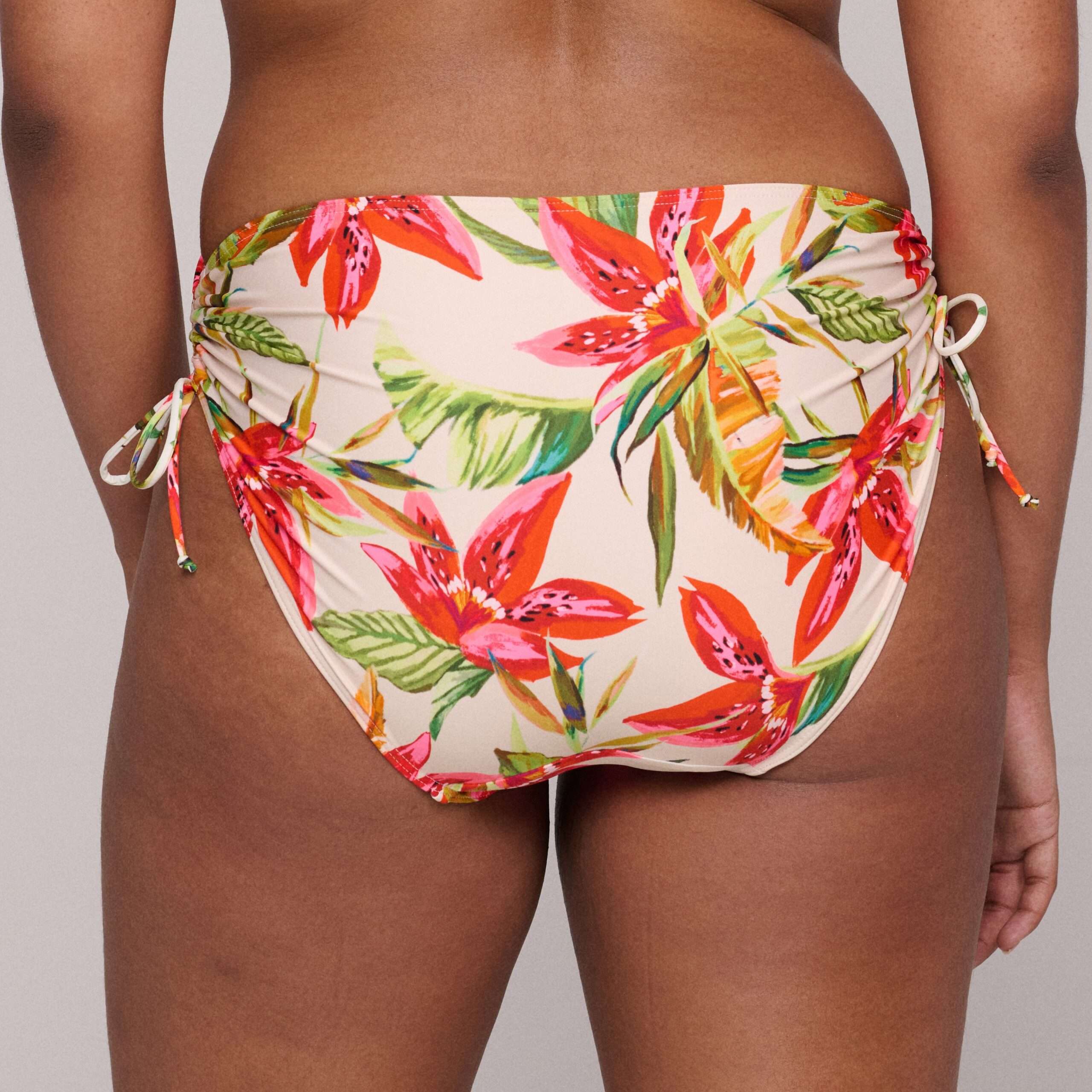 TANZANIA Calm tropics bikini tailleslip met koordjes (enkel te koop als setje)