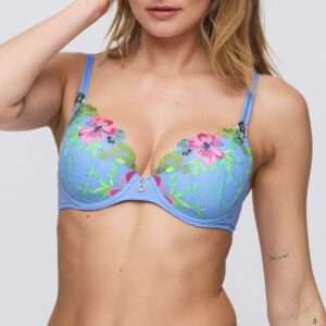 ODILLY Santorini Blue voorgevormde bh - hartvorm