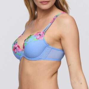 ODILLY Santorini Blue push-up bh uitneembare pads