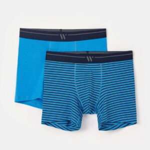 Woody Jongens-Heren, set blauw + streep