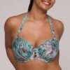RIYAD Turquoise Seas voorgevormde balconette bikini (enkel als setje)