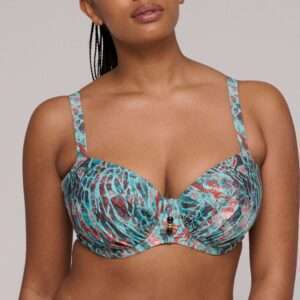 RIYAD Turquoise Seas voorgevormde balconette bikini (enkel als setje)