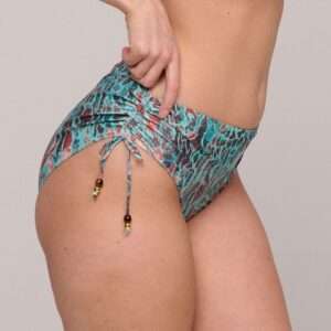 RIYAD Turquoise Seas bikini tailleslip met koordjes (enkel als setje)