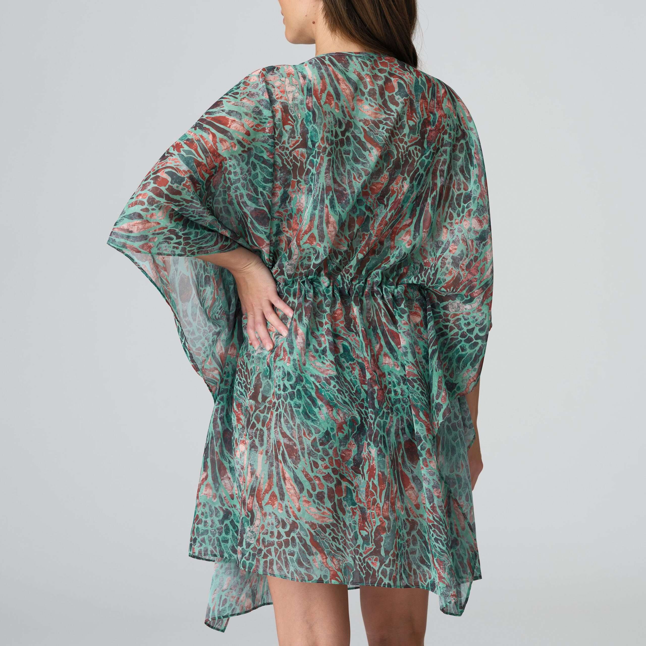 RIYAD Turquoise Seas badmode caftan
