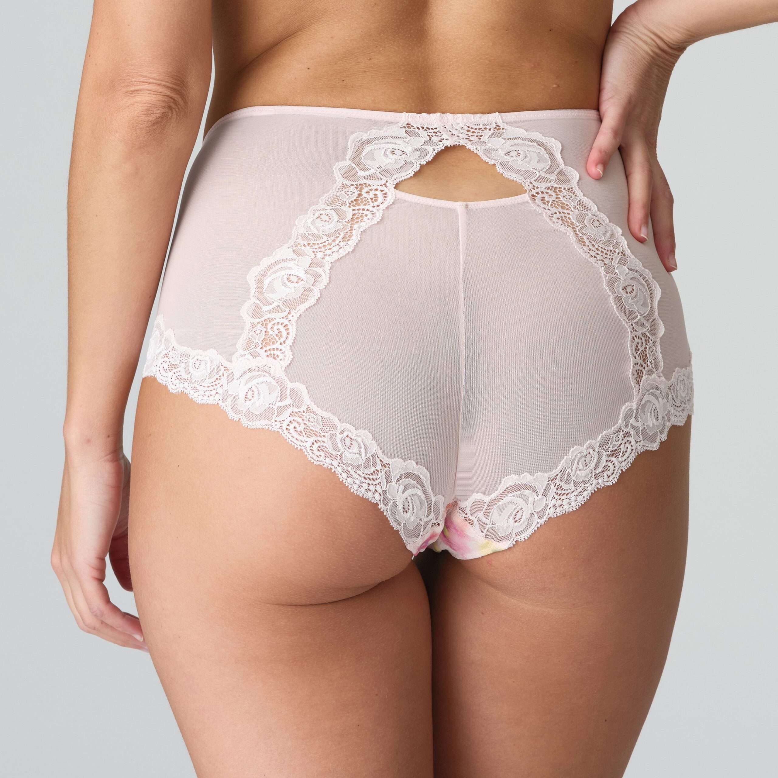 SELYNA gardenia rose tailleslip