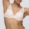 CYRILE crystal pink voorgevormde plunge bh CYRILE crystal pink voorgevormde plunge bh