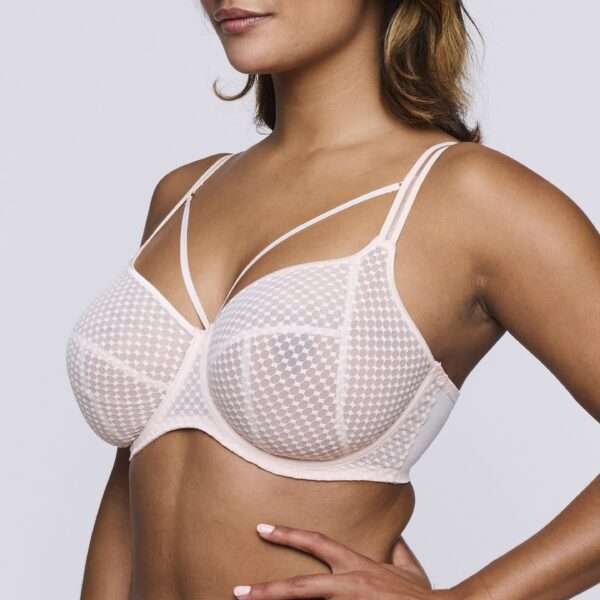 GLASS BEACH crystal pink volle cup bh