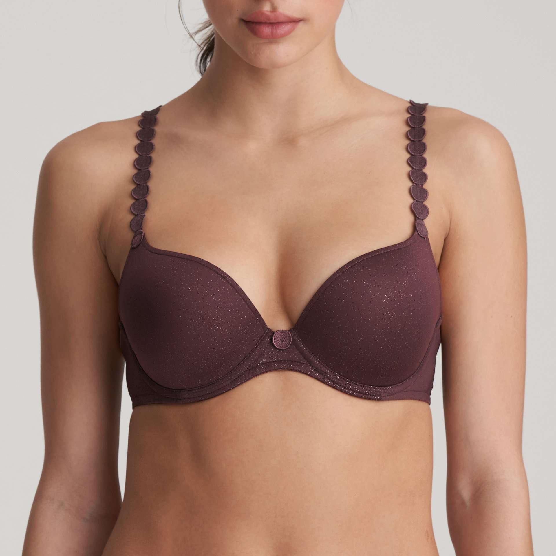 TOM aubergine push-up bh