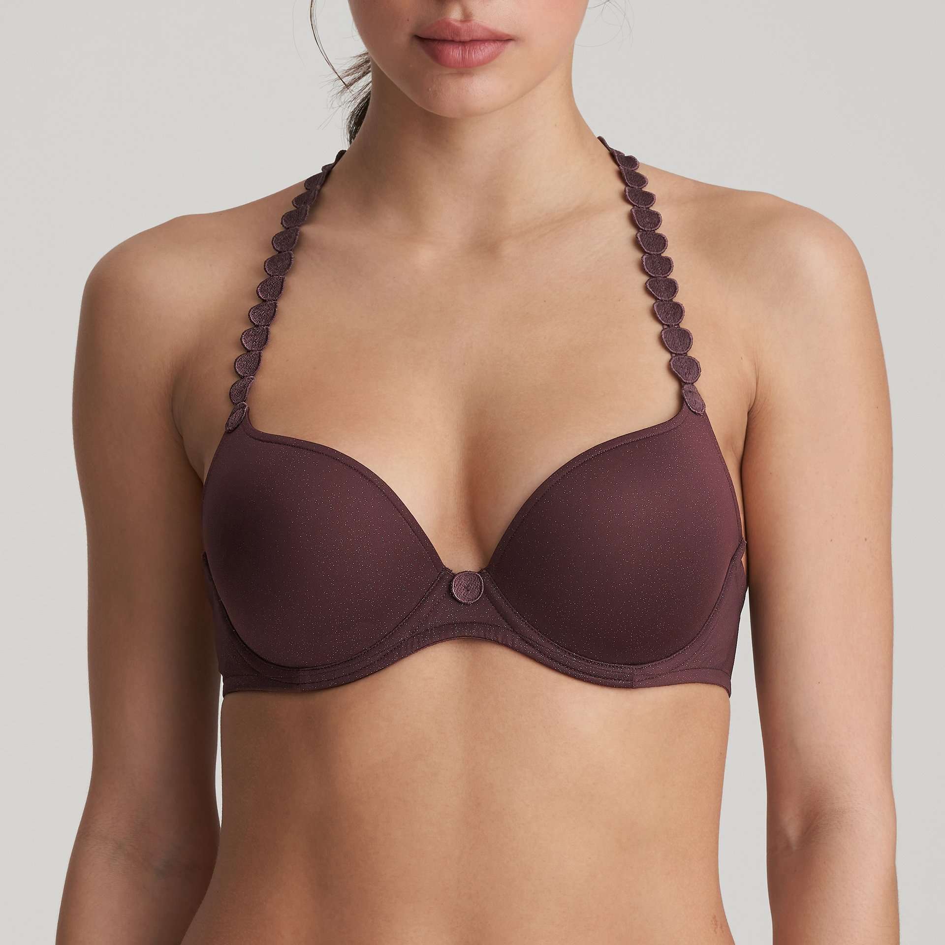 TOM aubergine push-up bh