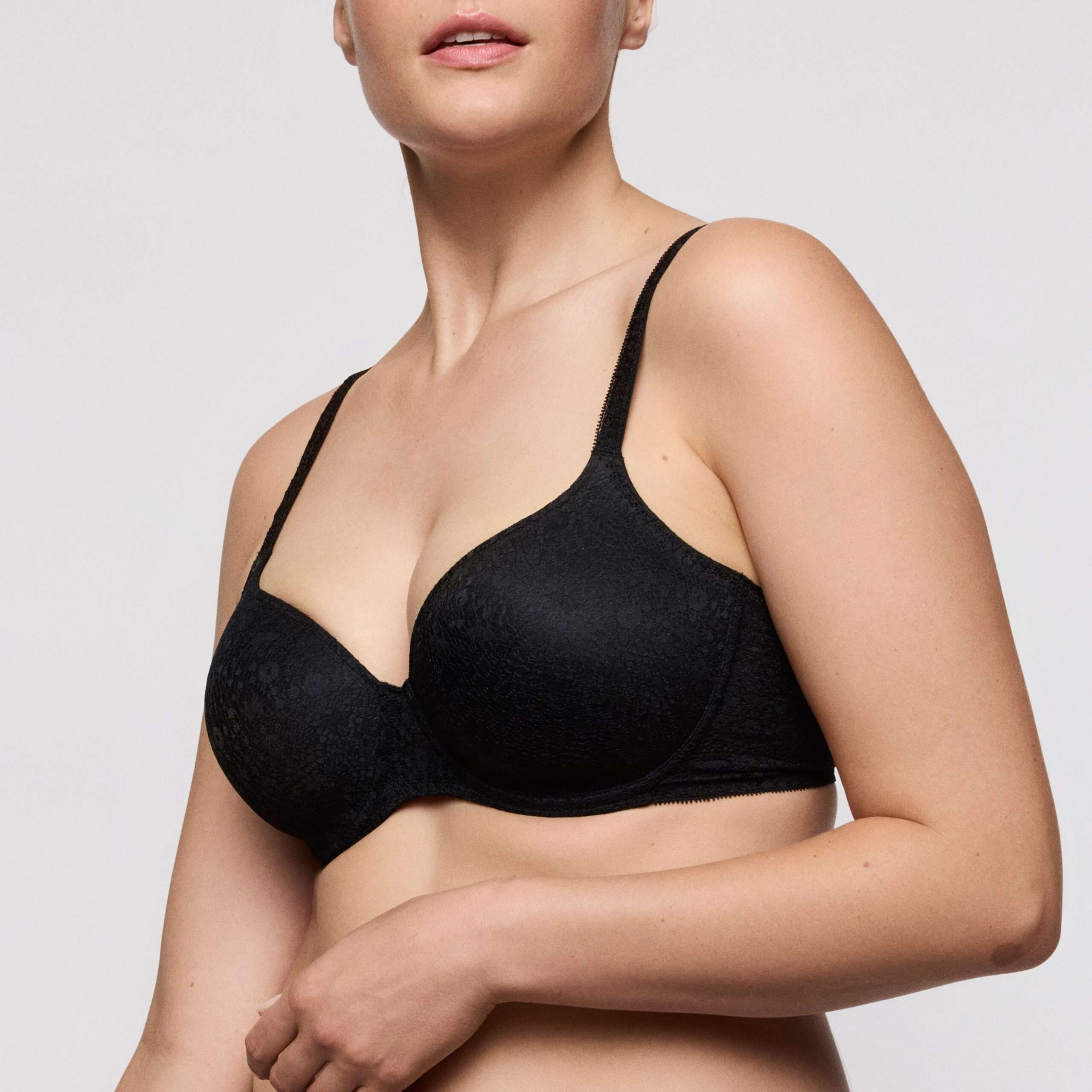 EPIRUS zwart mousse bh hartvorm EPIRUS zwart mousse bh hartvorm