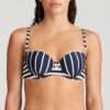 CADIZ Water Blue strapless bikini met mousse LET OP >> enkel als setje te koop