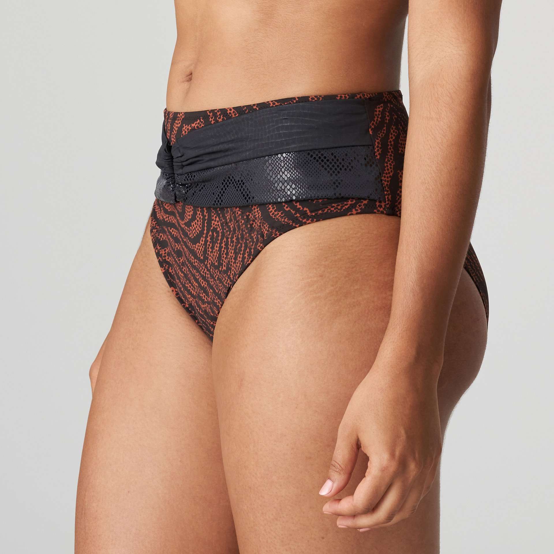 ISSAMBRES zwart bikini tailleslip LET OP >> enkel als setje te koop